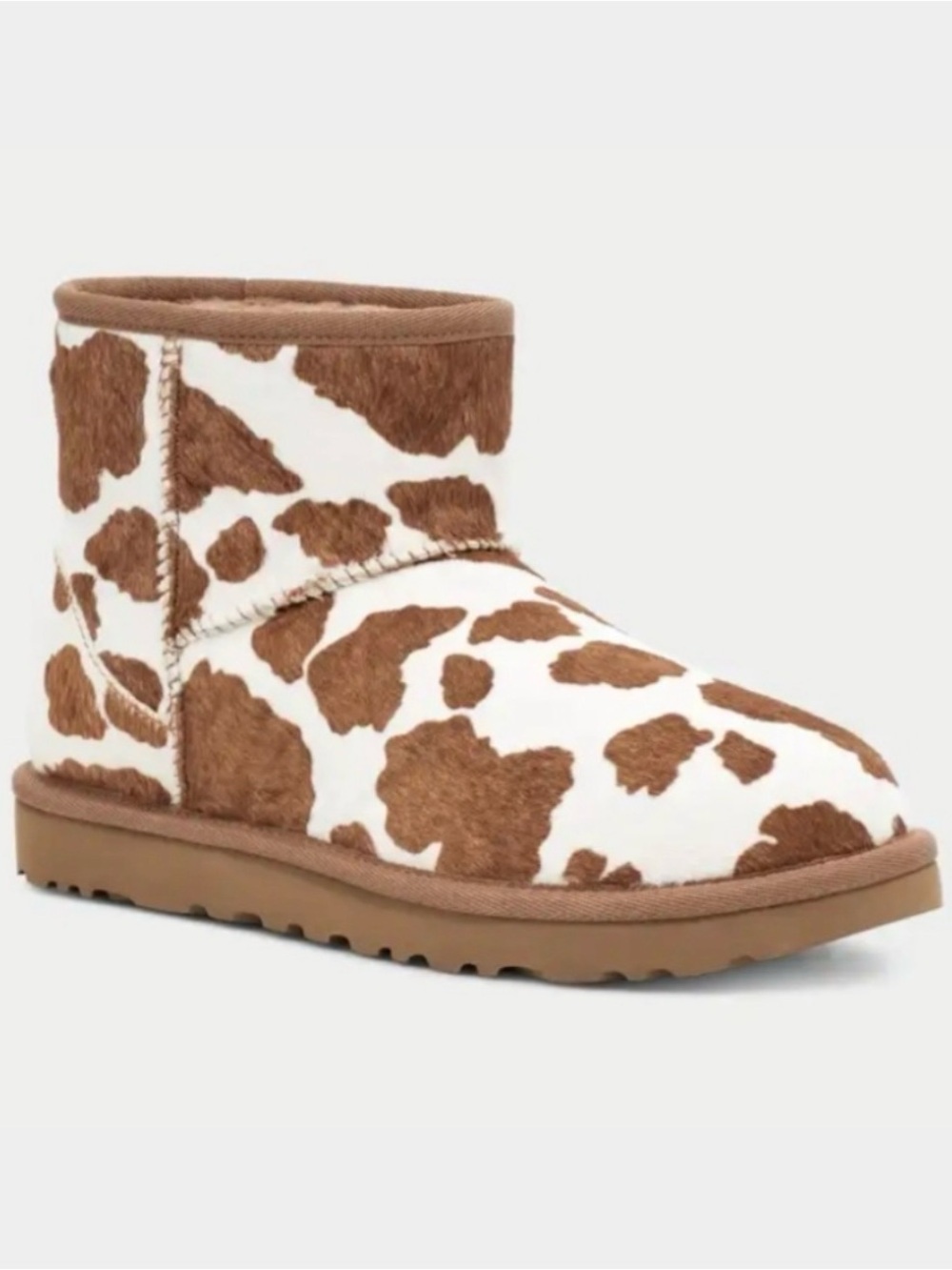 Ugg Mini Cow Print Women's Boots
